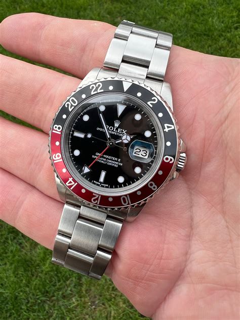 prezzo rolex nuovo gmt master 16710|rolex gmt master 16710 coke.